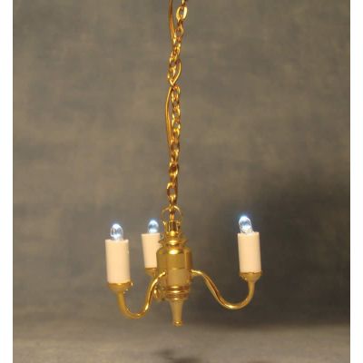 Battery-Powered Chandelier                            