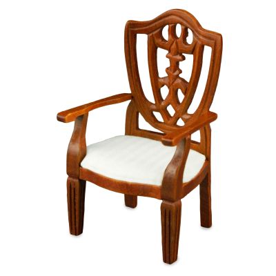 Chair with White Seat