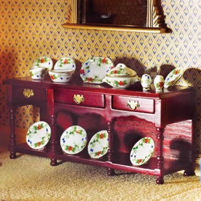 Victorian Sideboard with Pot Shelf (M)                      