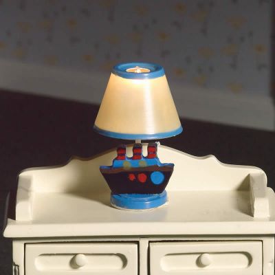 Blue Nursery Lamp                                           