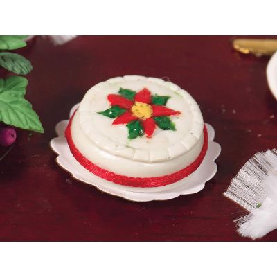 Decorated Christmas Cake                                    