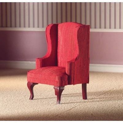Red High-back Armchair (M)                                  