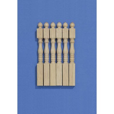 Tapered Newel Posts, 6 pieces                               