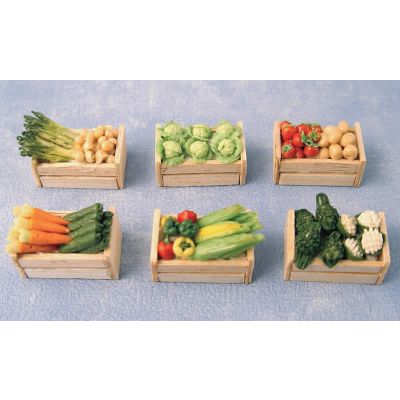 Veg in Wooden Crate (one supplied)
