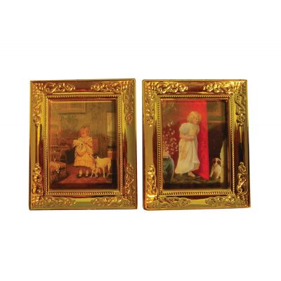 Gold Frame Child/Pet Pictures