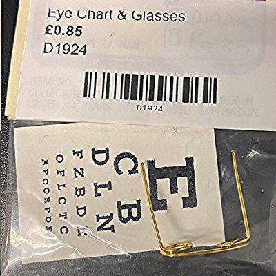 Spectacles & Eye chart 
