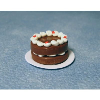 Cream Circle Top Cake