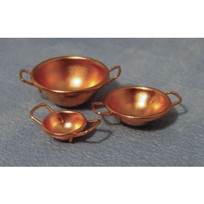 Copper Bowls pk3