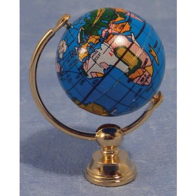 Globe On Brass Stand