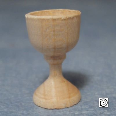 Wooden Goblet 2cm pk4                                       