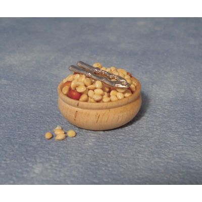 Bowl of Nuts and Cracker