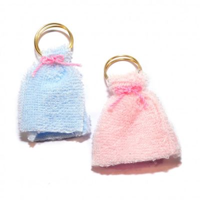 2 Towel Rings with His/Hers Towels 
