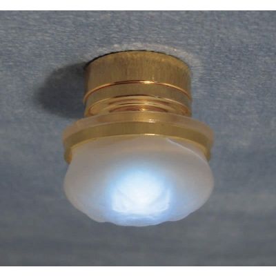 Frosted Ceiling Light LED  (Battery)