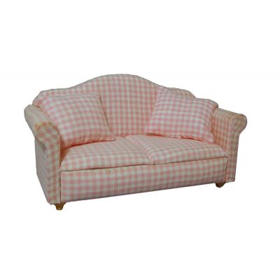 Pink Pattern Sofa