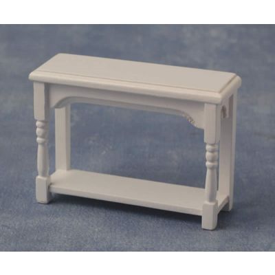 Hall Side Table White