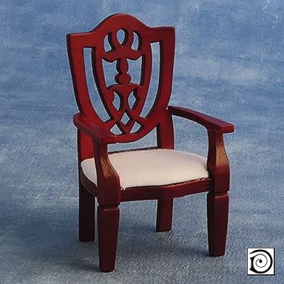 Carver Shield Chair Mahogany