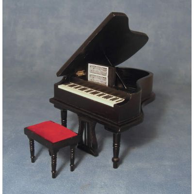 Grand Piano/stool BLACK