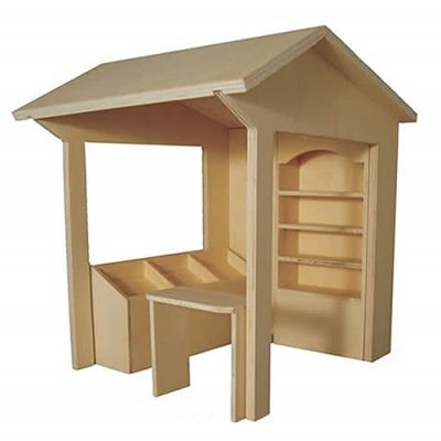 Deluxe Market Stall 150mm W  X 165mm D X 170mm H