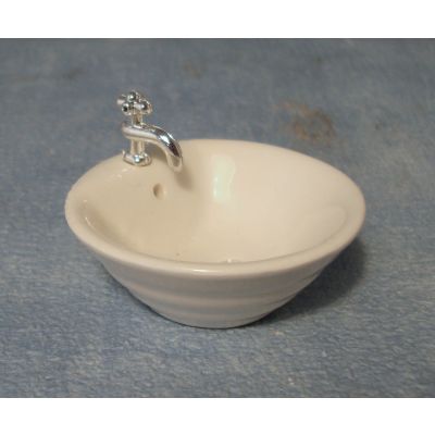 Round Sink with Tap
