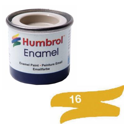 14 ml Metallic gold enamel Humbrol