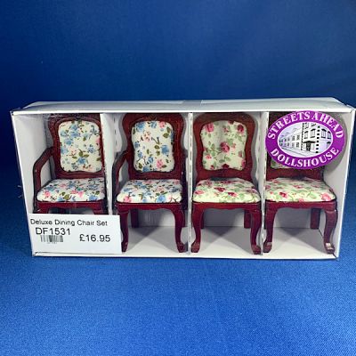Deluxe Dining Chair Set (fabric difference)