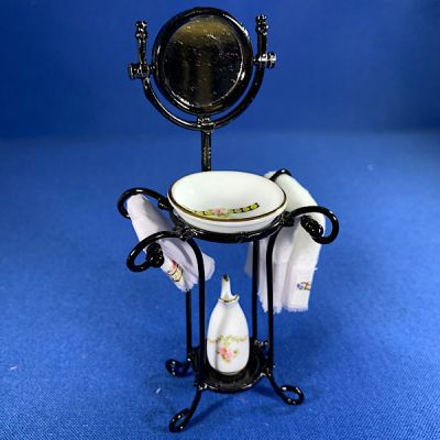 Wash Stand with Mirror