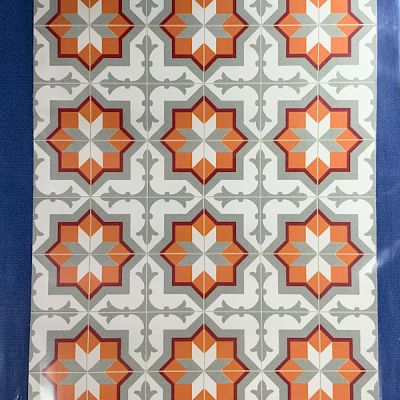Hexadecagon Pattern Scored Plastic Sheet