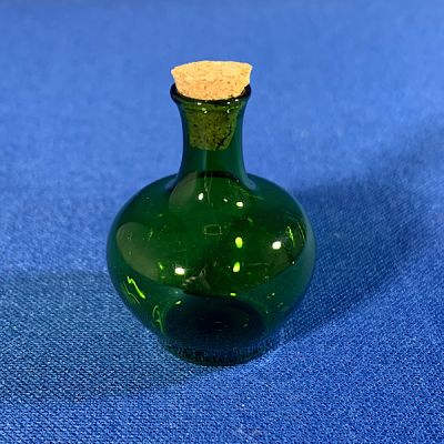 Green Cork Bottle