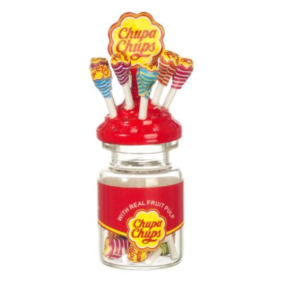 Lollipops in Jar (top broken off) non-refundable