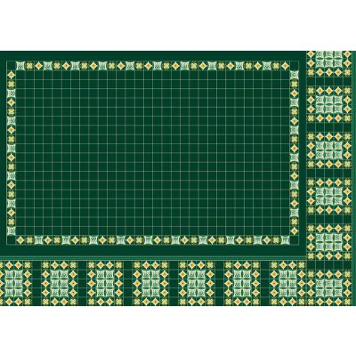 Green Panel Wallpaper (A2 size)                                   
