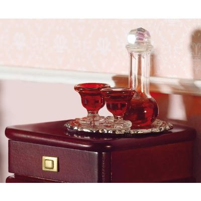 Decanter & Wine Glasses Set, 4 pcs                          