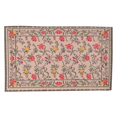 Pretty Floral Rug                                           