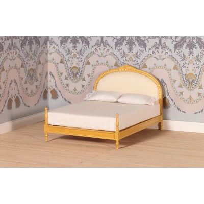 'Gold' Upholstered Double Bed                               