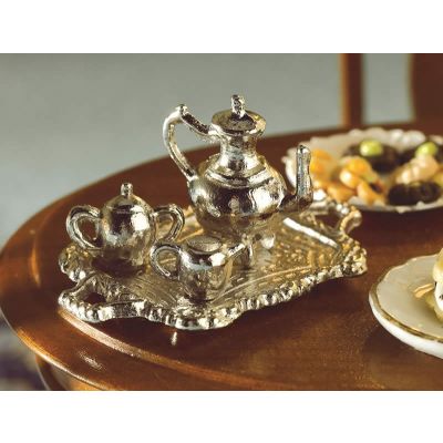 Metal Tea Set, 4 pcs                                        