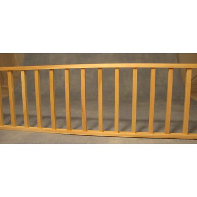 Simple Wooden Railing Assembly                              
