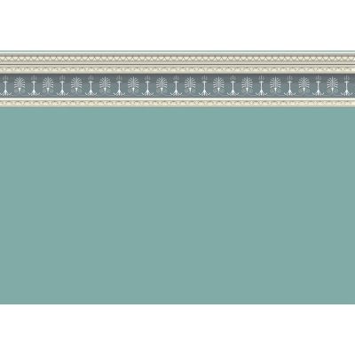 Georgian Green Wallpaper (A2 size)               