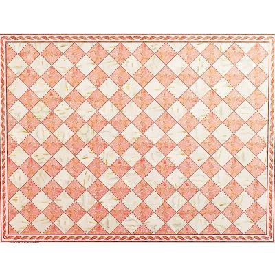 Luxury Pink 'Marble' Flooring                               