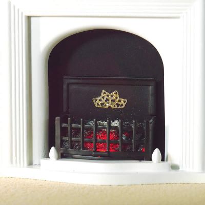 Lit Fire grate/ basket (PR) with Bulb (Exc surround)                          