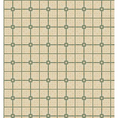 Green & Beige Tile Paper (A2 size)