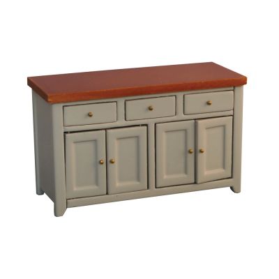 Grey/Pine Shaker Style Side board 