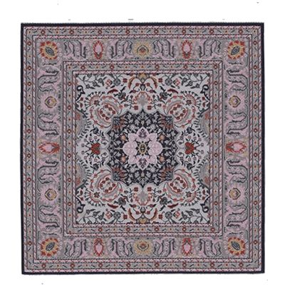 20x20cm Square Carpet Cream 9354