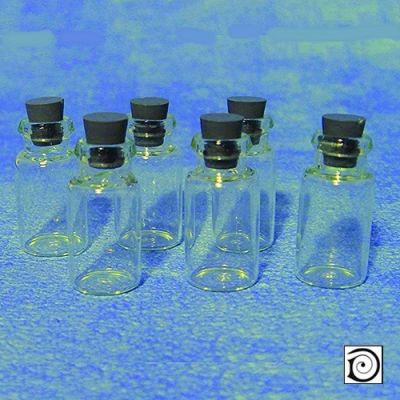 Small Glass Jars pk6