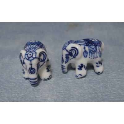 Pair of China Elephants