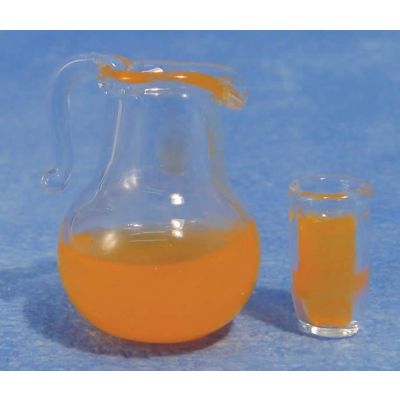 Glass & Jug w Fruitjuice