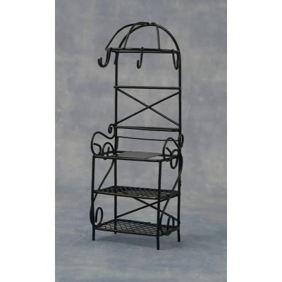 Black Kitchen Pan Stand