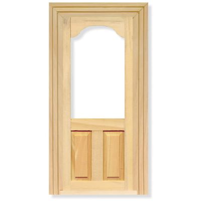 Glass Top Panel Door