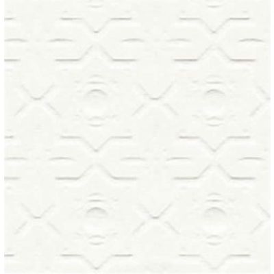 White Embossed Dado Paper