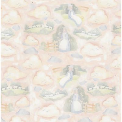A3 Bo Peep Nursery Wallpaper