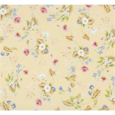 Rococo Silk Corn Wallpaper