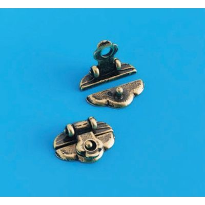 Antique Brass Trunk Lock Pk 2